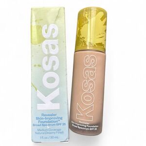 Kosas Revealer Foundation SPF 25 - Full Size- 180 Light Cool - NEW